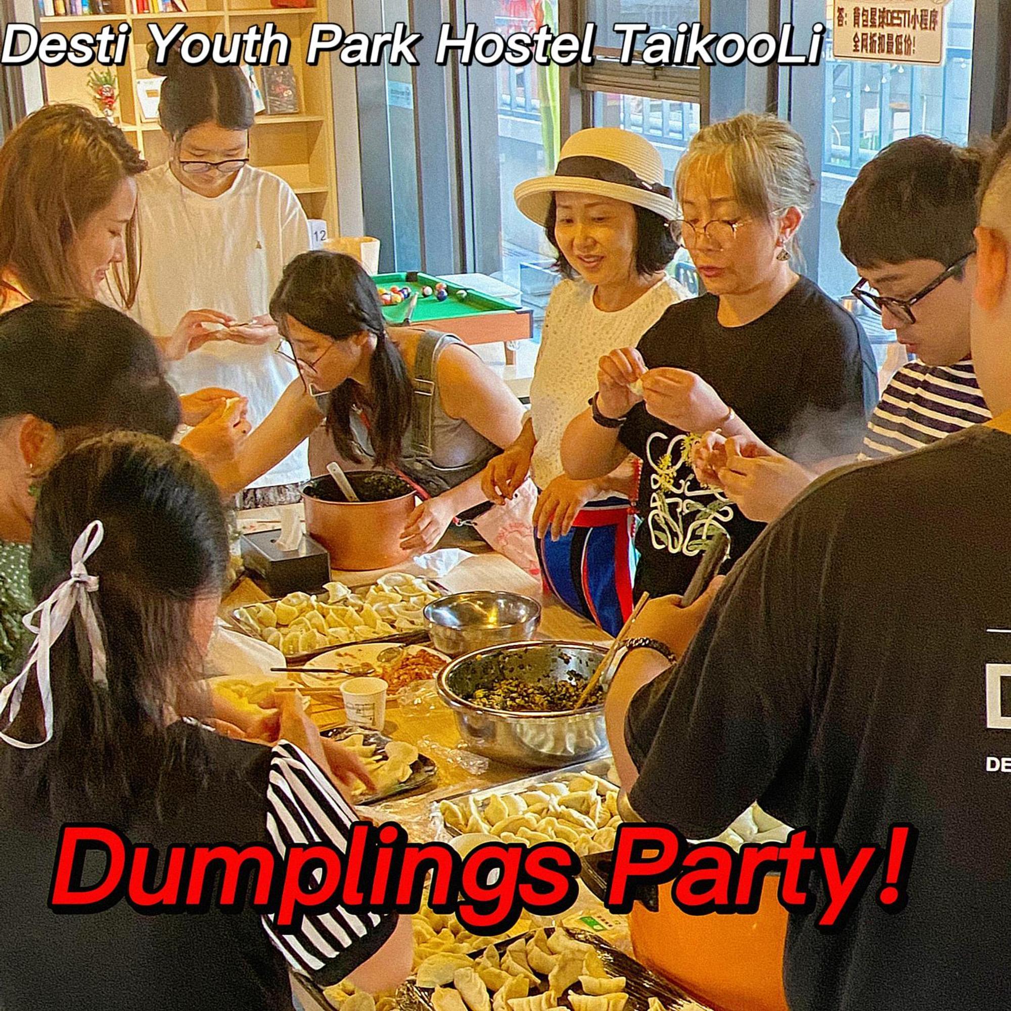Chengdu Desti Youth Park Hostel Taikooli Kültér fotó